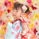 七五三の記念写真